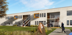 Illustration: Konsortiet Chr. Johannsen A/S og Ommen & Møller A/S - Arkitekterne Blaavand & Hansson A/S, Mangor & Nagel A/S og Balslev Rådgivende Ingeniører A/S