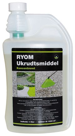 Ukrudtsmidlet Glyphosat 120 fjernes fra det danske marked den 17. juni 2019, da firmaet bag ikke har ønsket at bekoste nye miljøgodkendelser. Foto: PR.