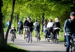 Rekord: Aldrig er der blevet cyklet så mange kilometer pr. deltager som i årets VI CYKLER TIL ARBEJDE.
Foto: Marie Hald