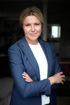 Administrerende direktør i Merkur Andelskasse Charlotte Skovgaard
