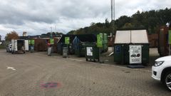En analyse udpeger genbrugspladsen i Glamsbjerg som Danmarks mest effektive med en genanvendelsesprocent på hele 95 tæt forfulgt af pladserne i Aarup (94 procent) og Assens (92 procent). Foto: Assens Forsyning A/S.