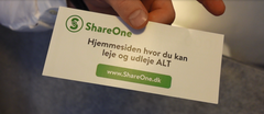 Forretningsmodellen bag ShareOne.dk er enkel: Udlejerne tjener lidt, og lejerne sparer penge. Og begge bidrager til klimaaflastningen, fordi lejerne slipper for at anskaffe nyt. Foto: Erhvervsstyrelsen