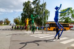 "Big Dancers" fra Gadeteaterfestivalen i 2019. Foto: Tage Jensen
