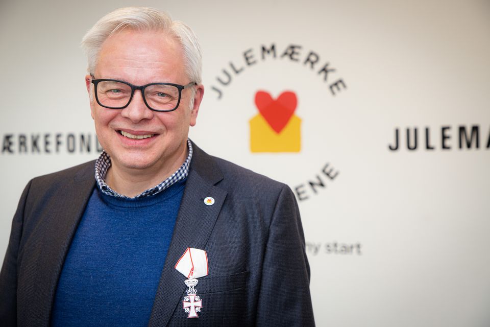 Julemærkefondens direktør modtager Ridderkorset | Julemærkefonden