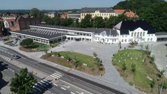 Genforeningsparken er Aabenraa Kommunes nye folkepark ved Folkehjem, som blev taget i brug i 2020. Foto: Aabenraa Kommune