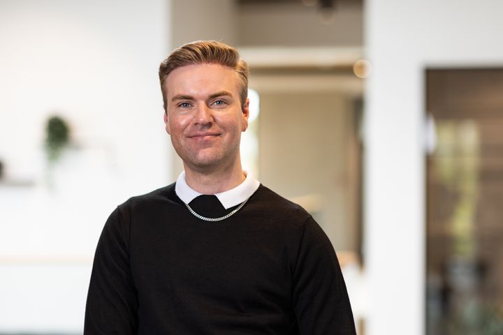 Yannich Saxo Larsen er eksportassistent hos Nordic Fos. (Foto må bruges i forbindelse med navnenyheden)