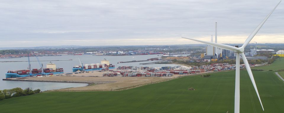 Kalundborg Asnæs Havn - luftfoto