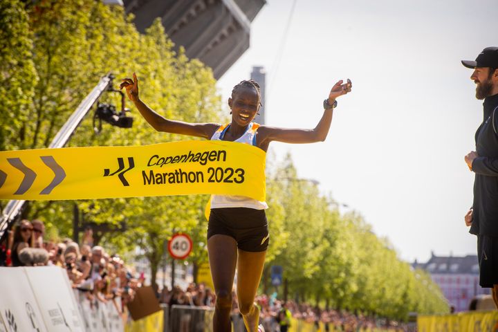 Rodah Chep Korir Tanui wins Copenhagen Marathon, women.