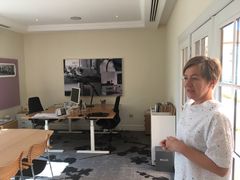 Lene Grønning fra Grundfos udstillings hus i Dubai