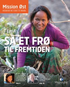 Ny udgave af Mission Østs magasin fortæller om, hvordan fattige og krigsramte får hjælp til at skaffe sig et levebrød. Foto: Mission Øst