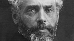 Portræt af Henrik Pontoppidan, 1913. Kredit WikiCommons