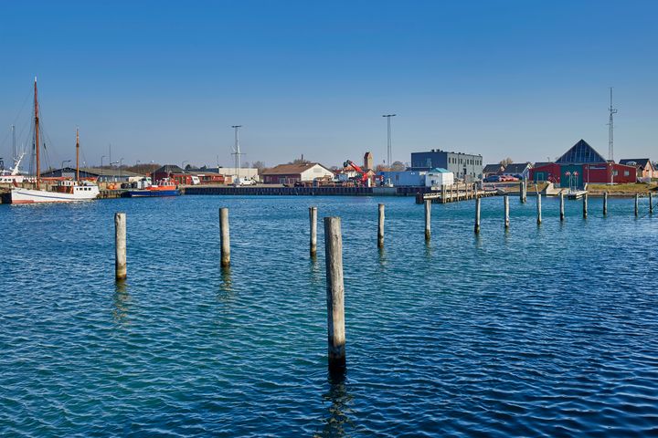 Alle muligheder står åbne, når nordens sydligste havn skal udvikles. Det er den østlige del af Gedser Havn, der over de kommende år skal udvikles til et attraktivt område. Foto: Patrick Kirkby.