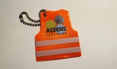 På kort tid har Assens Forsyning A/S udleveret flere end 1000 refleksbrikker til borgerne i Assens Kommune. Foto: Assens Forsyning A/S.
