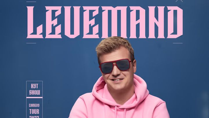 Tobias Dybvad besøger Kulturværftet den 24 marts 2022 med sit kommende show Levemand.
