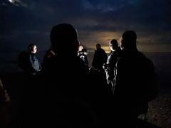 Nattevandring over vaden til Mandø. Foto: Susanne Terman Pedersen, Esbjerg Kommune
