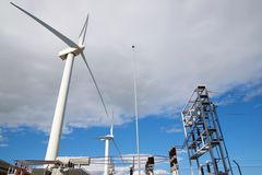 Det nye batterisystem fra AAU skal udjævne produktionen fra vindmøller til gavn for både forbruger og elproducent. Foto: Colourbox