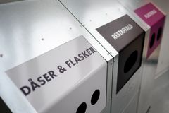Silkeborg Forsyning leverer nyt sorteringvenlig affaldssystem til JYSK arena.  FOTO: Rethink Event.