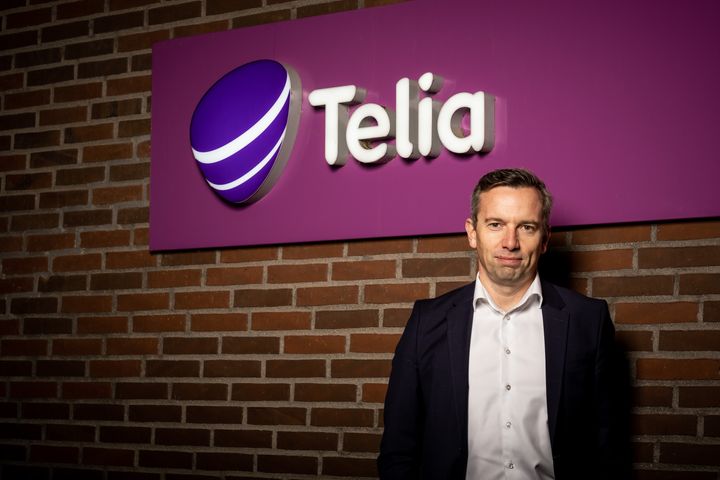 CEO i Telia Danmark, Thomas Kjærsgaard: ”Vi har håndteret et svært år overbevisende på kundesiden og på linje med forventningerne på den finansielle front”. (Foto: Kim Matthäi Leland)