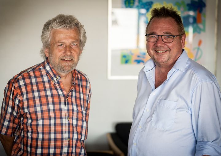 F.v. Knud Fischer-Møller og Henrik Ølgaard. Foto: Jane Gisselmann