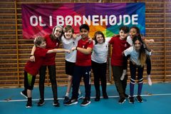 11.000 børn kommer til Skole OL Finalen i Billund i juni. Foto: Skole OL/Billund Kommune
