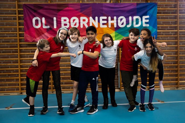 11.000 børn kommer til Skole OL Finalen i Billund i juni. Foto: Skole OL/Billund Kommune