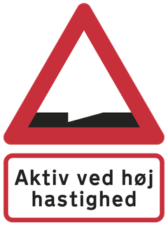 Danmark har fået et sæt nye vejskilte. Illustration: Vejdirektoratet.