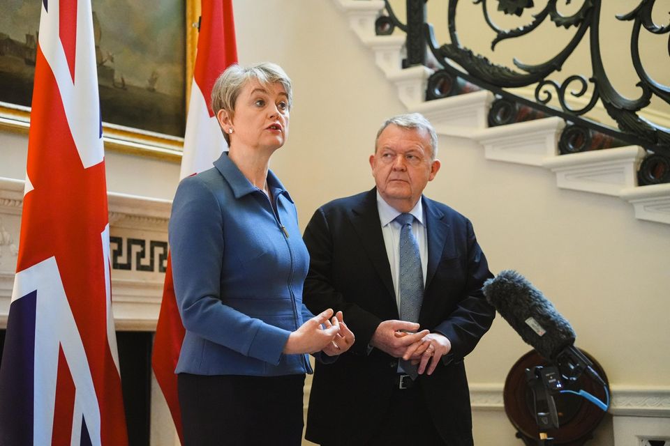 Foreign Secretary Cooper and Foreign Minister Rasmussen, January 2026