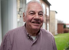 René Hartzner gik fra handel til nødhjælp for 25 år siden. Torsdag den 29. oktober 2015 fylder han 80 år. Foto: Susanne Madsen, Mission Øst.