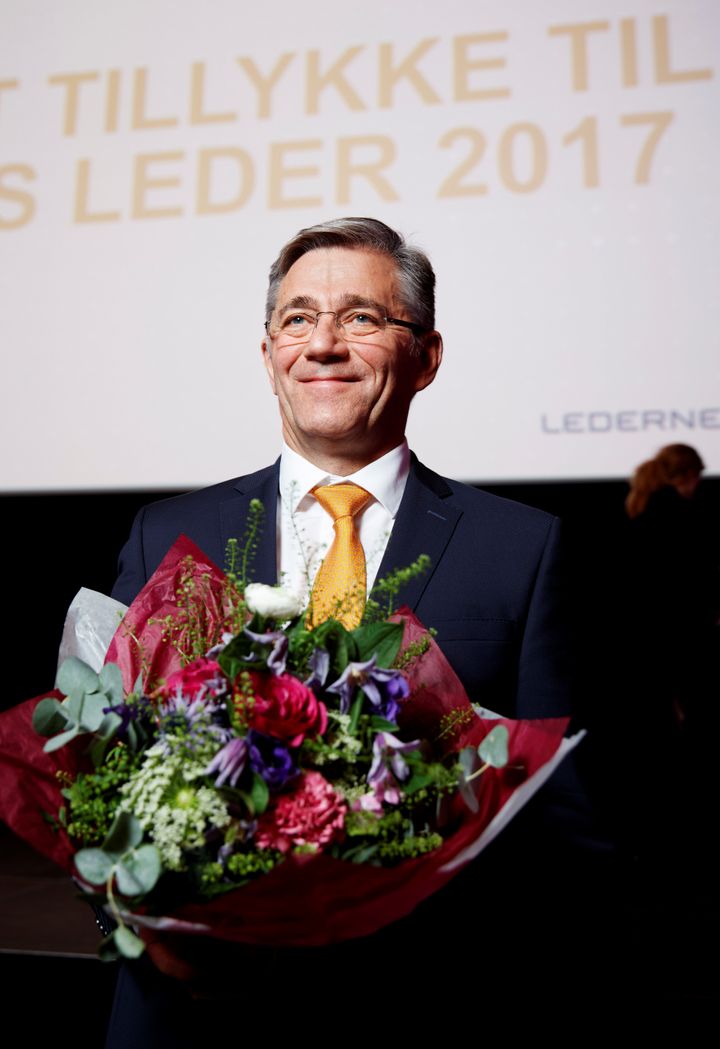 Årets Leder 2017, CEO i GomSpace Niels Buus. Foto: Thomas Tolstrup, Lederne.