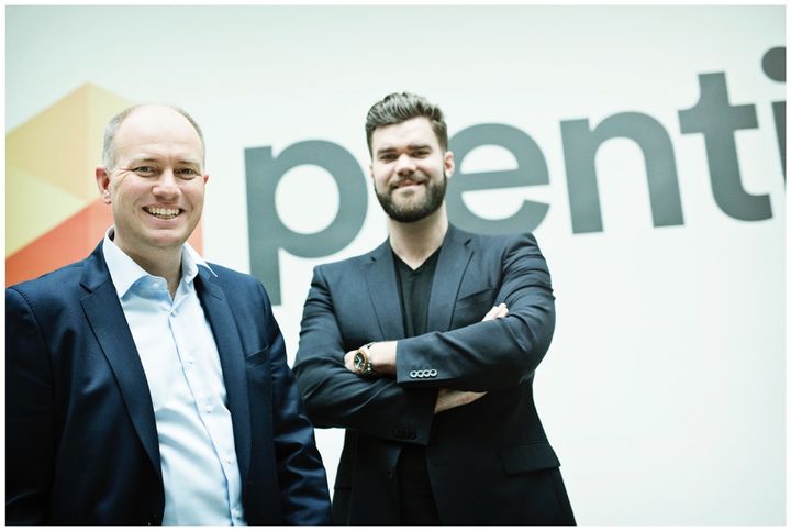 Plentis stiftere Morten Strunge og Peter Mægbæk