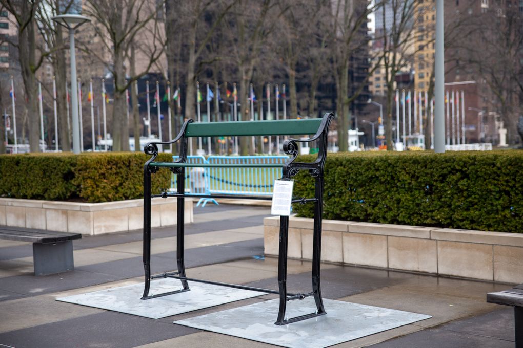 TV 2s forhøjede Københavnerbænk flytter til FN-bygningen i New York