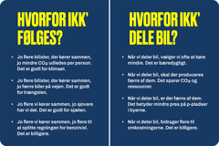 Der er mange fordele ved at finde nogen at køre sammen med. Grafik: Vejdirektoratet.