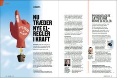 Fagbladet Elektrikerens omtale af de nye regler