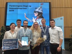 CikoTag vandt Innovationsprisen 2019. Gruppen består af studerende fra Bygningskonstruktøruddannelsen i Aarhus