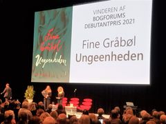 Bogforums Debutantpris 2021 - Foto: Jette Helmann Schønfeldt