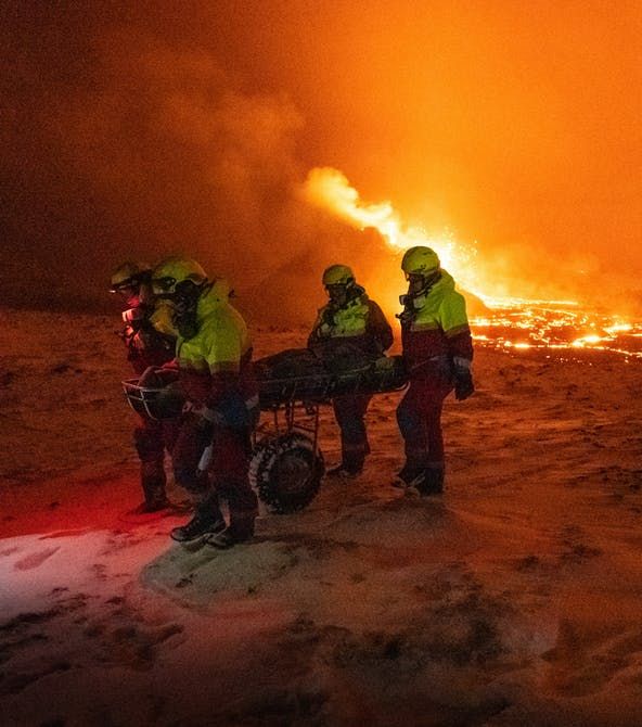 ICE-SAR's redningshold forebygget ulykker og redder menneskeliv og værdier i et land med en spektakulær vildmark, vulkaner og Europas største gletsjere.