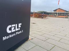 CELF ligger lige over for Sophieskolen i Nykøbing Falster. Foto: Guldborgsund Kommune