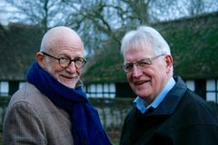 Oprør fra Udkanten, der blev startet af Finn Slumstrup (t.v.) og Viggo Mortensen (t.h.), bliver alliancepartner i landsforeningen Danmark på Vippen. Foto: Anne Mette Holstein, Ærø.
