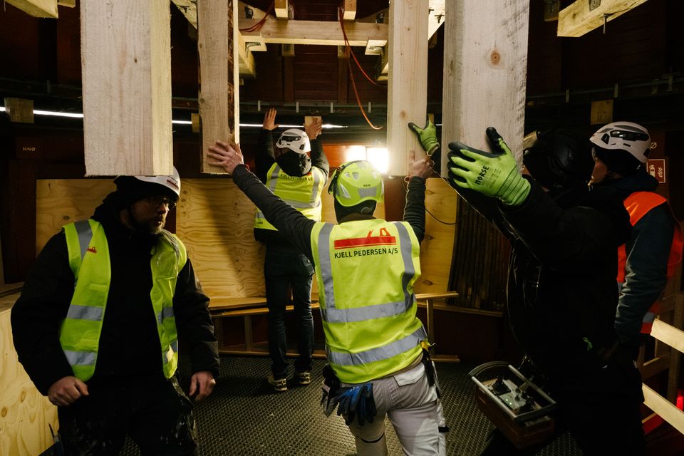 Holdet bag nedtagningen_Foto Malthe Ivarsson