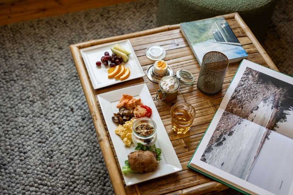 Morgenmad på Naya Retreat & Hotel 