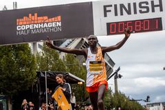 Geoffrey Kamworor set a new world record at CPH Half. (Photo: CPH Half)