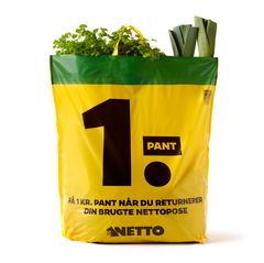 Pant på Netto-plastposer