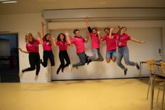 Arrangørerne af IT camp for piger 2019 har god grund til at hoppe af glæde. Campen havde nemlig deltagerrekord med hele 55 piger fra hele landet