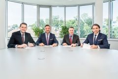 Left to right: Georg Winter, Friedrich Neubrand, Steve Bonynge, Piotr Cieslak
© Marion Gartler