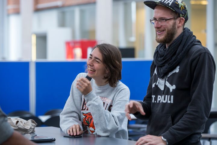 Studiemiljø på VIA Campus Horsens