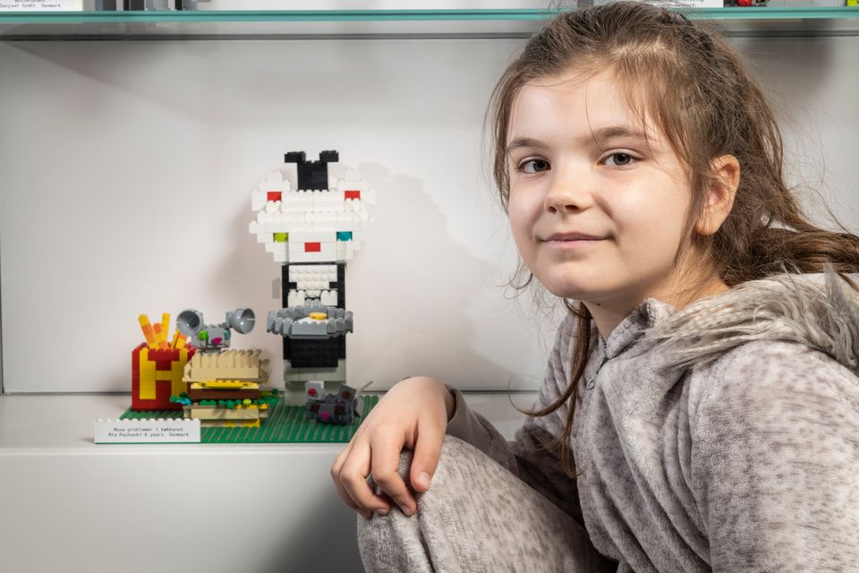 drøm gik i opfyldelse, da Mia Pachucka fra Fredericia udstillet sin egen LEGO i i dag | LEGOLAND Billund