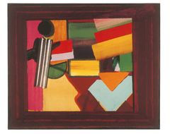 Howard Hodgkin, Talking About Art, 1975, Oil on wood, 106 x 127 cm. © The Estate of Howard Hodgkin