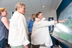 Lærere fra Viborg Kommune på virksomhedssafari på Grundfos i foråret 2018.
