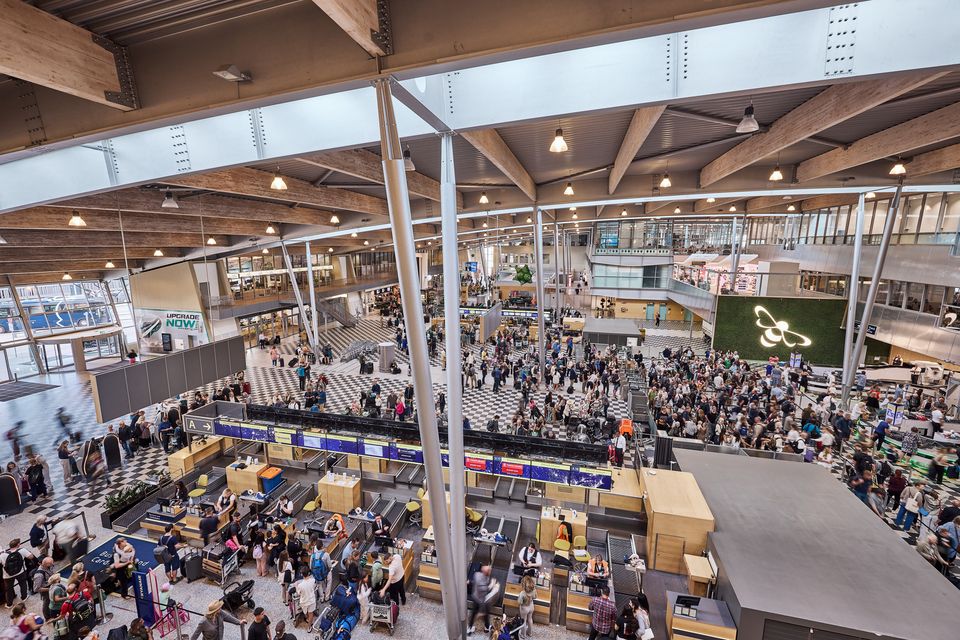 Check-in-området
