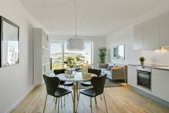 Lejlighederne er fra 40 m2 til 95 m2.